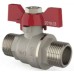 Кран кульовий V&G Optima   1" ЗЗ (червоний метелик) {22}
