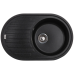 Мийка кухонна Zerix ZS-7750R-13 Графитная (ZX4561)