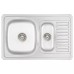 Кухонна мийка WEZER 7850(08) Deсоr 780x500x180 мм + сифон