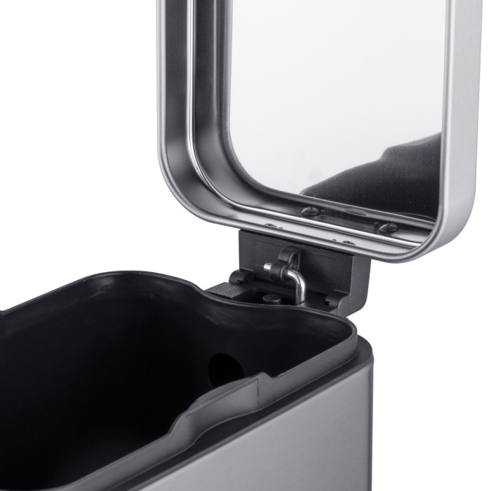 Відро для сміття з плавним закриттям прямокутне Mixxus Premium Quadro-TC0105 SS Color 5л колір нержавійка (MI7062) Відро для сміття з плавним закриттям прямокутне Mixxus Premium Quadro-TC0105 SS Color 5л колір нержавійка (MI7062)