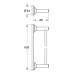 Тримач для рушників Grohe Essentials Authentic (40653001)