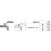 Кран кульовий для поливу 1/2″ NV-4018 PR