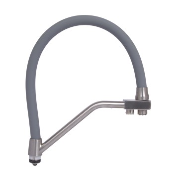 Вилив у зборі Lidz (340х270х32) для змішувача для кухні Aria 020F3 Grey LDARI3402703249338