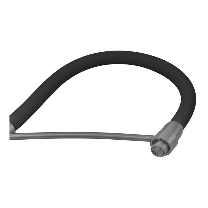 Змішувач для кухні з силіконовим виливом Zerix FUL-017 Graphite Refl.Black з нерж. сталі SUS304 (кол.графіт) (ZX5995) Змішувач для кухні з силіконовим виливом Zerix FUL-017 Graphite Refl.Black з нерж. сталі SUS304 (кол.графіт) (ZX5995)