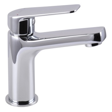 Змішувач для умивальника TOPAZ CAPRI TCA 15207-H44 картридж D25,H=140,  шлангиTAQ-M0855