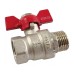 Кран кульовий V&G Optima    3/4" ВЗ (червоний метелик) {21}
