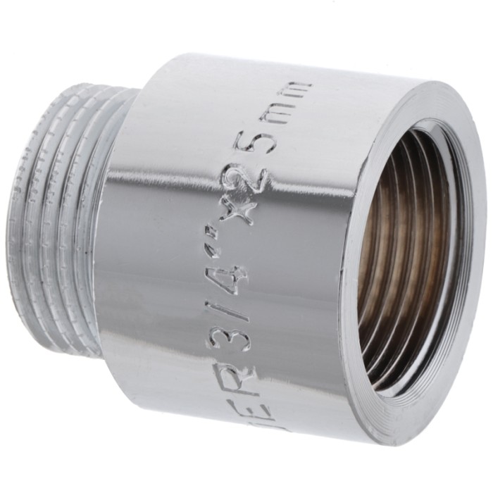 Подовжувач 3/4" 25мм (хром) Koer KF.E08-25.CHR (KF0107) Подовжувач 3/4" 25мм (хром) Koer KF.E08-25.CHR (KF0107)