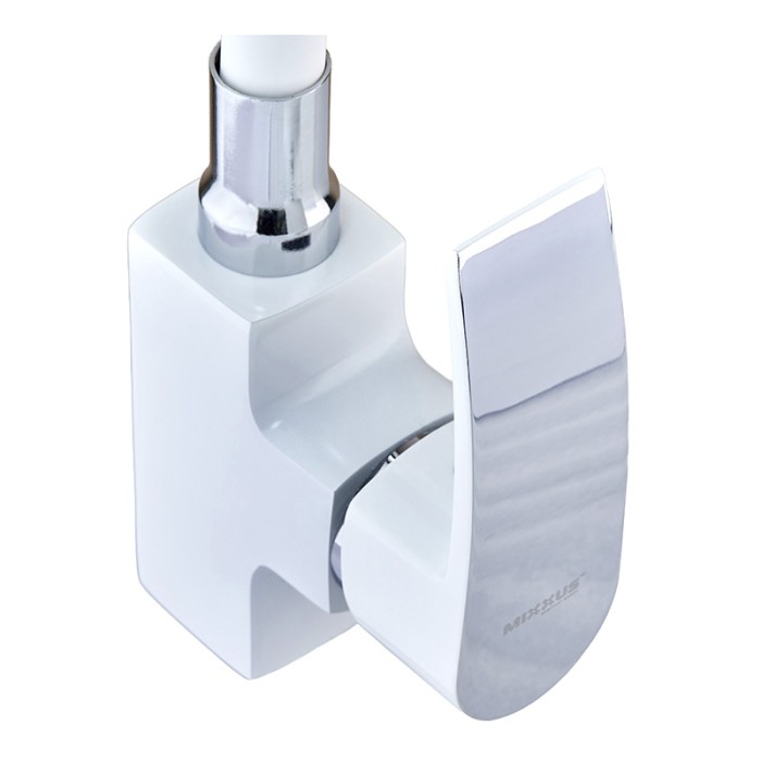Змішувач для кухні Mixxus Magnum 011 (Nut) White-CHR.Refl.White (MI6204) Змішувач для кухні Mixxus Magnum 011 (Nut) White-CHR.Refl.White (MI6204)