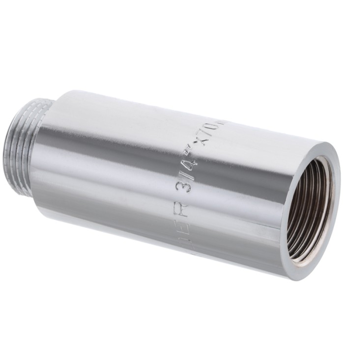 Подовжувач 3/4" 70мм (хром) Koer KF.E08-70.CHR (KF0112) Подовжувач 3/4" 70мм (хром) Koer KF.E08-70.CHR (KF0112)