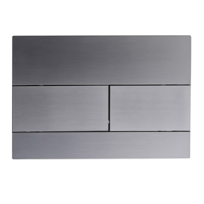 Панель змиву Koer KT-0603-07 240x160x10mm пластикова, кнопка лінійна (колір графіт) (KR5321) Панель змиву Koer KT-0603-07 240x160x10mm пластикова, кнопка лінійна (колір графіт) (KR5321)