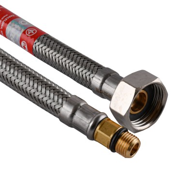 Шланг для змішувача TUCAI М10х1/2″ кор. 1,0м TAQ GRIF 200196