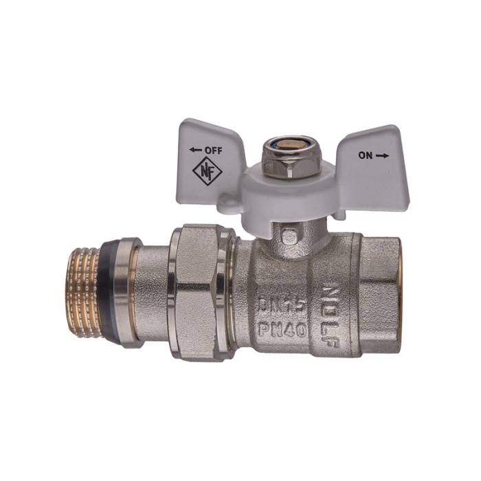 Кран кульовий з американкою Nolf classic NFC.963-06-1/2" FM ГШМ WHITE "антипротікання" (NF3160) Кран кульовий з американкою Nolf classic NFC.963-06-1/2" FM ГШМ WHITE "антипротікання" (NF3160)