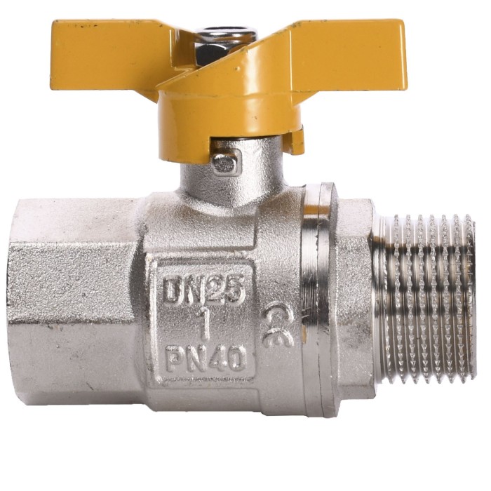 Кран кульовий прямий SELBA 1″ ЗВ ЖБ SL1508 Кран кульовий прямий SELBA 1″ ЗВ ЖБ SL1508