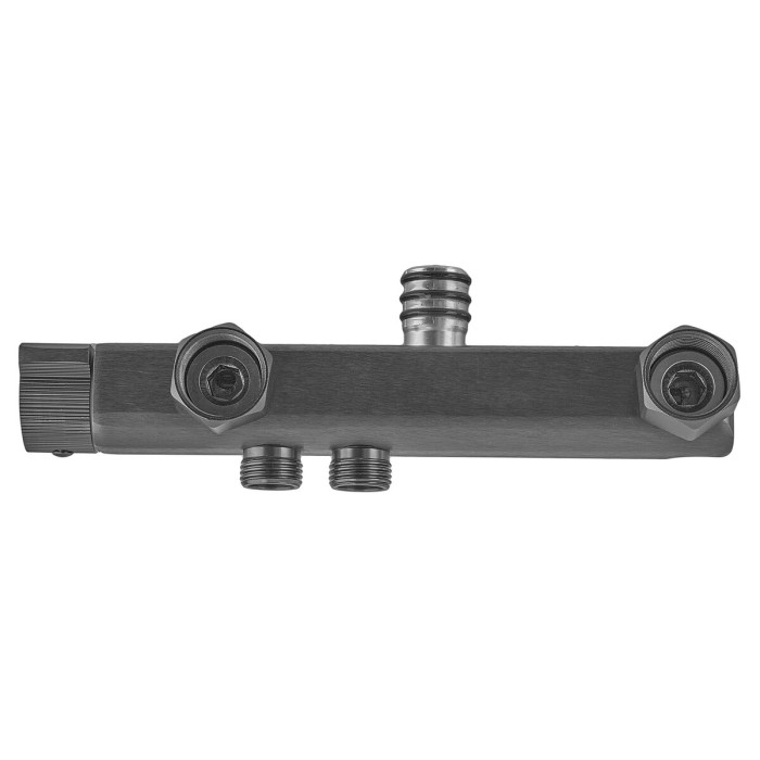 Душова колона Armata BCS-009-J Graphite зі змішувачем з кнопковим перемикачем, 4 режими (CH6509) Душова колона Armata BCS-009-J Graphite зі змішувачем з кнопковим перемикачем, 4 режими (CH6509)