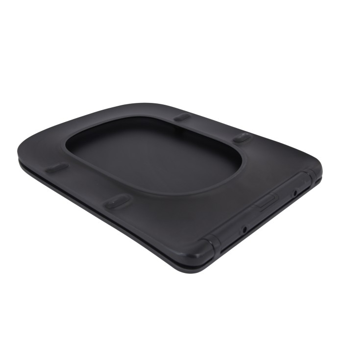 Сидіння для унітаза (Tern 490) 435x344x50 мм, Matt Black, з мікроліфтом, Slim Duroplast, Quick Release QTSC179MB47354 Qtap