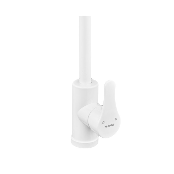 Змішувач для кухні Plamix Diego-011 White (без підведення) (PM0657) Змішувач для кухні Plamix Diego-011 White (без підведення) (PM0657)