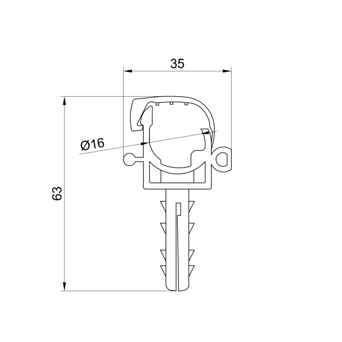 Кріплення Thermo Alliance 16 SD09916 Кріплення Thermo Alliance 16 SD09916