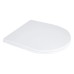 Сидіння для унітаза підлогового (Dove) 425×363×30 мм, White, з мікроліфтом, Slim Duroplast, Quick Release QT06228380BW3 Qtap