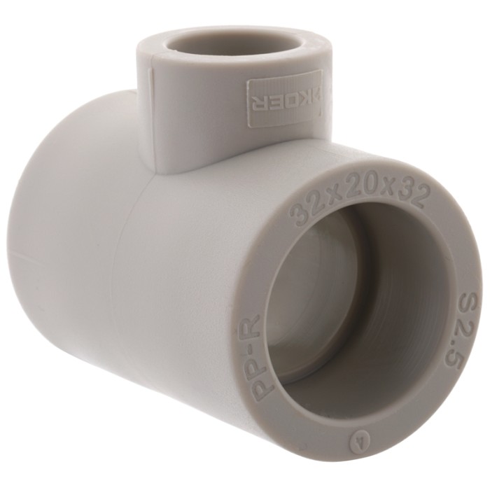 Трійник редукційний 32x20x32 PPR KOER K0042.PRO (KP0051) Трійник редукційний 32x20x32 PPR KOER K0042.PRO (KP0051)