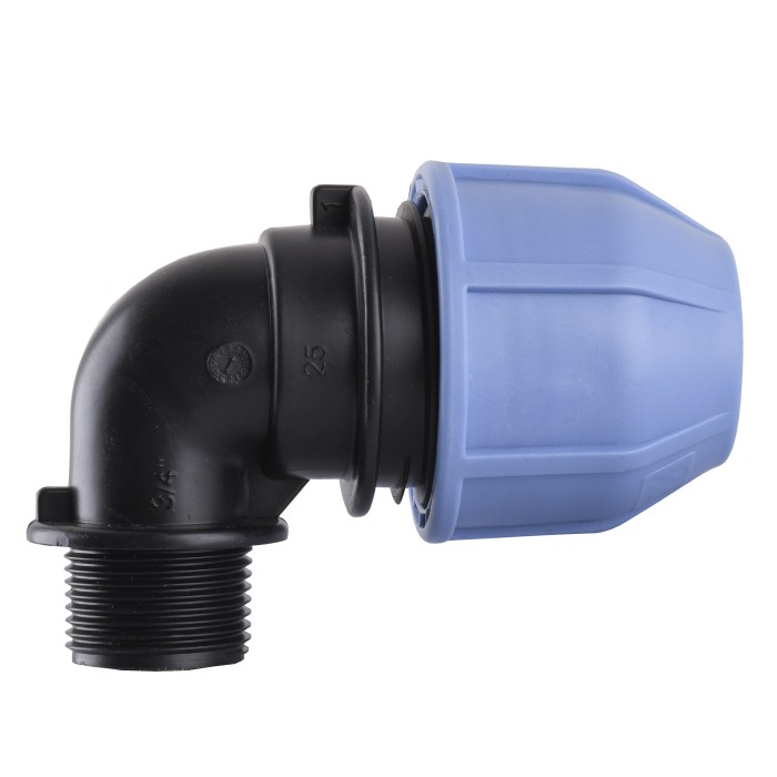 Коліно ПНД Vsplast 25*3/4 '' ** ЗР 4003 Коліно ПНД Vsplast 25*3/4 '' ** ЗР 4003