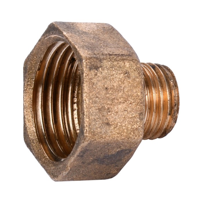 Перехідник редукційний 1/2″х1/4″ВЗ латунний 639Б Перехідник редукційний 1/2″х1/4″ВЗ латунний 639Б