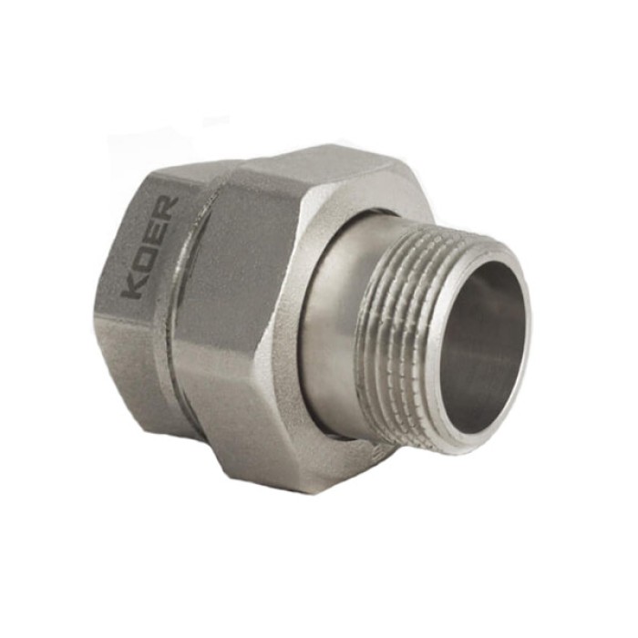Згін американка 1 1/2 "прямий Koer KR.341 (KR0135) Згін американка 1 1/2 "прямий Koer KR.341 (KR0135)