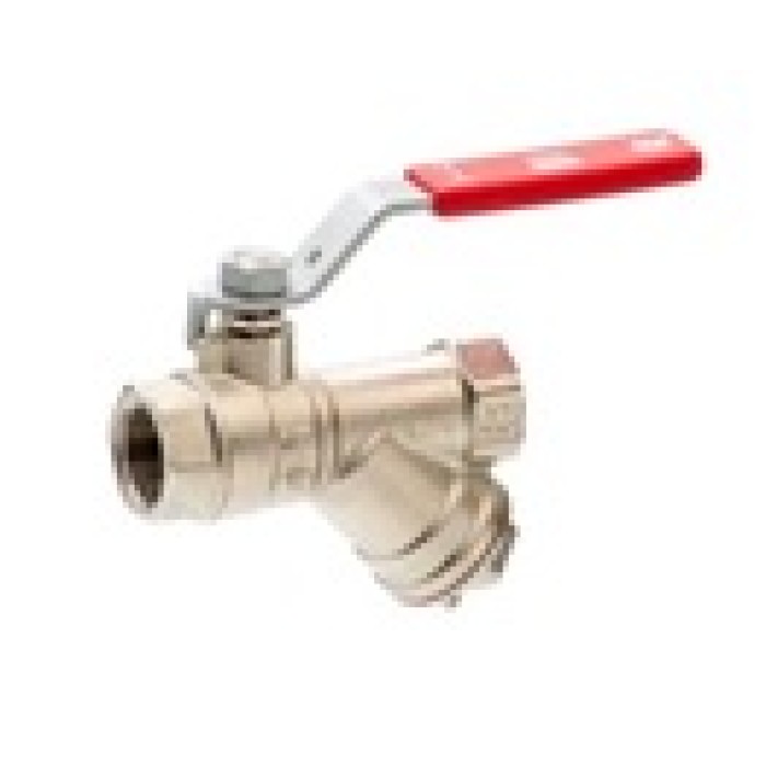 Кран кульовий з фільтром ″ARCO Sena″ 1″ вн./вн. 152305 (Ручка) Кран кульовий з фільтром ″ARCO Sena″ 1″ вн./вн. 152305 (Ручка)