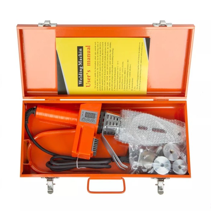 Паяльник для труб плаский WEZER CF-32 PRO, 20-32 мм, 1 000 Вт