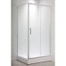 Душова кабіна з низьким піддоном MIXXUS HARD SCT01-100x90x198-TR CHROME прозоре скло 5мм NEW (в 2 ящ) (MI8368)