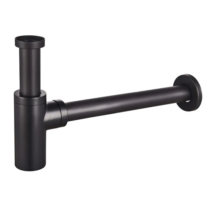 Сифон для раковини Champion SIPHON-02 BLACK без випуску (під донний клапан) без ревізії (Колір чорний) 1 1/4'' (CH0369) Сифон для раковини Champion SIPHON-02 BLACK без випуску (під донний клапан) без ревізії (Колір чорний) 1 1/4'' (CH0369)