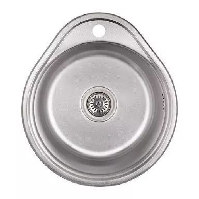 Кухонна мийка WEZER 4843(08) Satin 480x430x180 мм + сифон Кухонна мийка WEZER 4843(08) Satin 480x430x180 мм + сифон