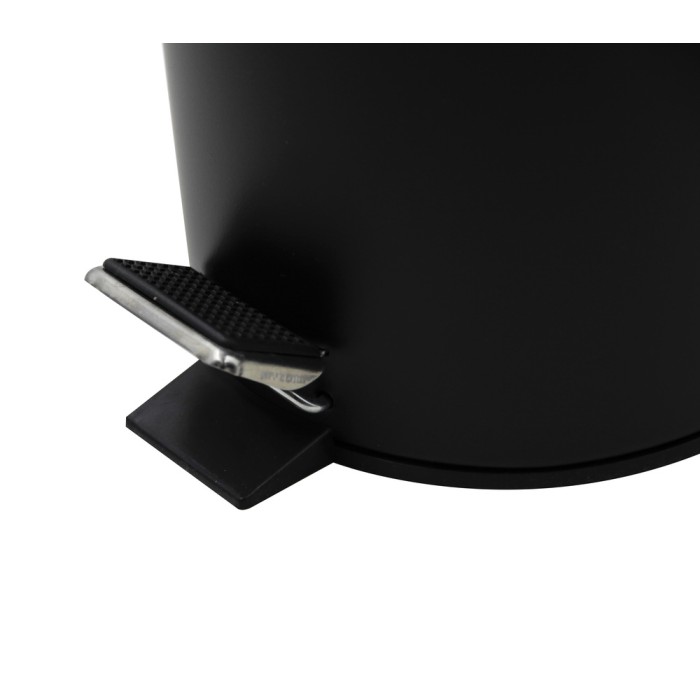 Відро для сміття кругле Zerix Solo-TC0105 Black 5 л колір чорний (ZX5898) Відро для сміття кругле Zerix Solo-TC0105 Black 5 л колір чорний (ZX5898)