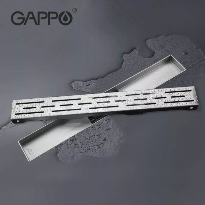 Трап для душу GAPPO G85007-1, 70х500 мм, нержавіюча сталь Трап для душу GAPPO G85007-1, 70х500 мм, нержавіюча сталь