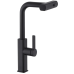 Змішувач для кухні з висувним виливом Mixxus Premium HAMMER 014 BLACK (MI6954)