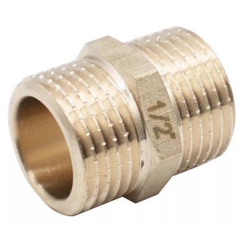Ніпель  1/2" (під прокладку)  WEZER {400/100}