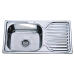 Мийка кухонна Zerix Z7642-08-180D (decor) (ZX1603)