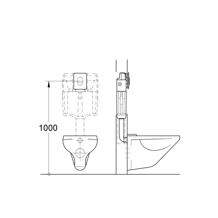 Панель змиву Grohe Skate Air для унітазу вертикальна (38505KF0) Панель змиву Grohe Skate Air для унітазу вертикальна (38505KF0)