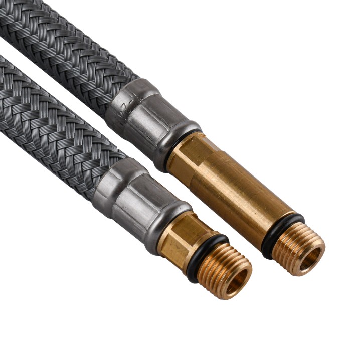 Шланг для змішувача TUCAI М10х1/2″ 0,3м АНТИКОРОЗІЯ TAQ GRIF AСB 206218 ПАРА Шланг для змішувача TUCAI М10х1/2″ 0,3м АНТИКОРОЗІЯ TAQ GRIF AСB 206218 ПАРА