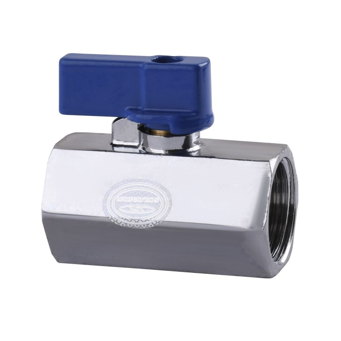 Кран кульовий міні SOLOMON 1/2″ ВВ NV-3024 (2шт. в упак.) Кран кульовий міні SOLOMON 1/2″ ВВ NV-3024 (2шт. в упак.)