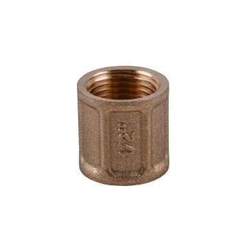Муфта 1/2″ВВ латунна LM331S OPTIMUM
