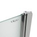 Штора на ванну Qtap Standard CRM407513APR скло Pear 6 мм, 75х140 см, права