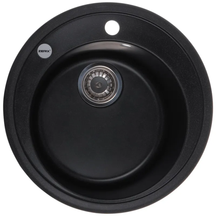 Мийка кухонна Zerix ZS-510R-03 Чорна (ZX4532) Мийка кухонна Zerix ZS-510R-03 Чорна (ZX4532)