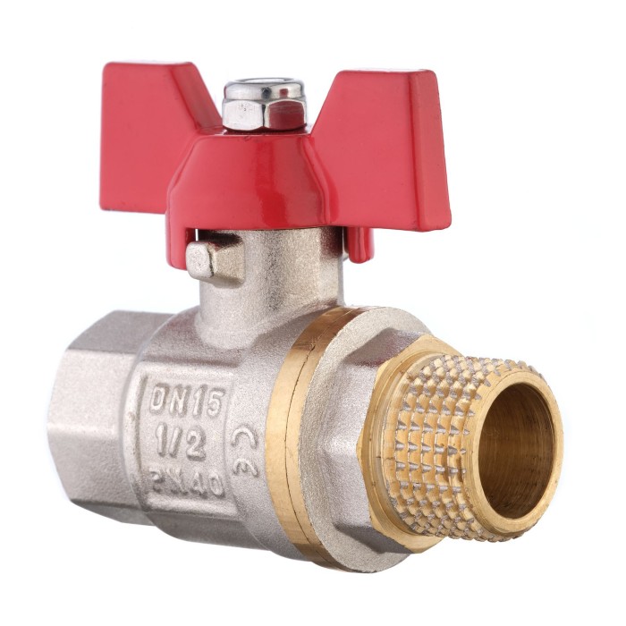 Кран кульовий прямий SOLOMON 1/2″ ЗВ КБ PN40 B1008 Кран кульовий прямий SOLOMON 1/2″ ЗВ КБ PN40 B1008