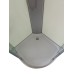 Бокс душовий без гідромасажу Mixxus STRONG SB02-90x90x215-FB SATIN з низьким піддоном (MI6886)