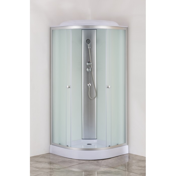 Бокс душовий без гідромасажу Mixxus STRONG SB02-90x90x215-FB SATIN з низьким піддоном (MI6886) Бокс душовий без гідромасажу Mixxus STRONG SB02-90x90x215-FB SATIN з низьким піддоном (MI6886)