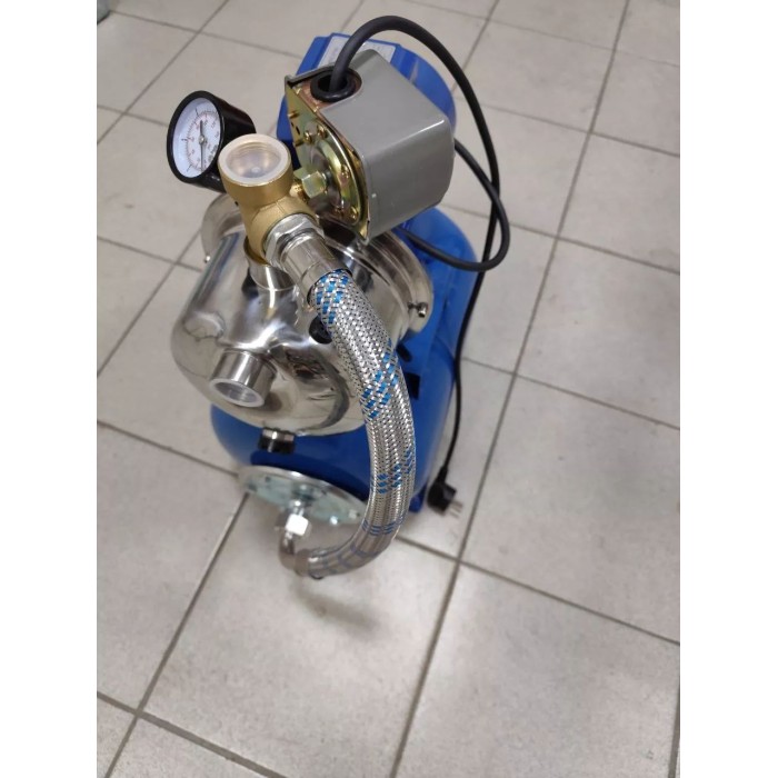 JET 100S GRANDWATER (нерж.) + 24L станція (1,1кВт, Нmax=50м, Qmax=52л/хв) JET 100S GRANDWATER (нерж.) + 24L станція (1,1кВт, Нmax=50м, Qmax=52л/хв)