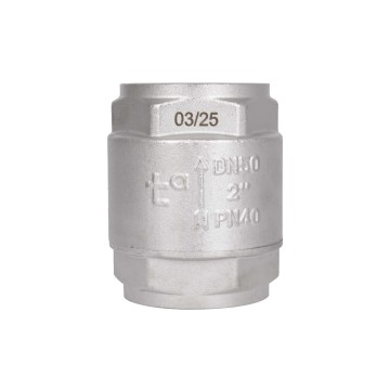 Зворотний клапан із латунним штоком Thermo Alliance Forte 2"ВВ нікель TAF240W50