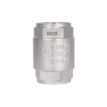 Зворотний клапан із латунним штоком Thermo Alliance Forte 1 1/2"ВВ нікель TAF240W40