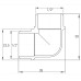 Кутник 1/2″ЗЗ нікельований NL332S OPTIMUM