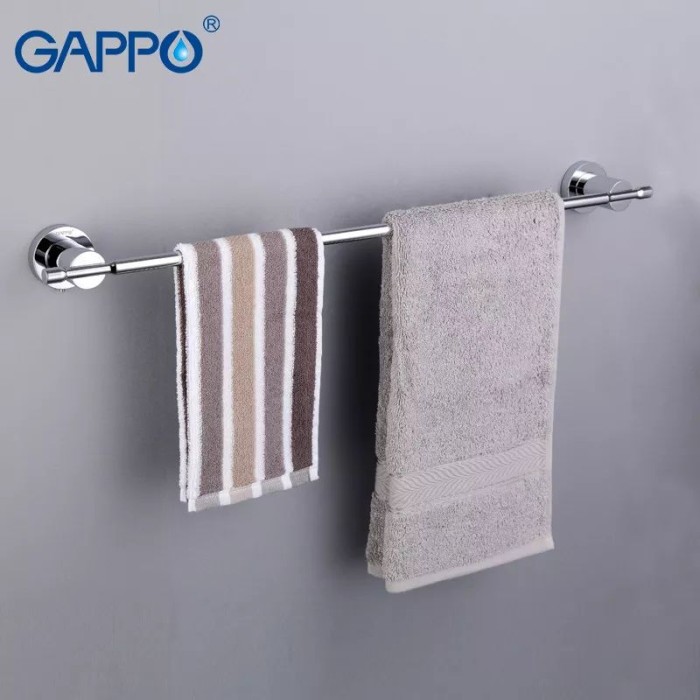 Тримач для рушників GAPPO G1801 600 мм, хром Тримач для рушників GAPPO G1801 600 мм, хром